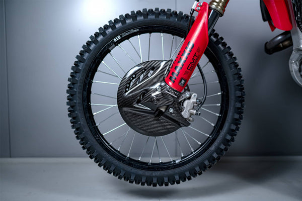 CMT Compositi Carbon Front Brake Disc Guard 260–270mm | Honda CR 250 / Multi-Model | 000159