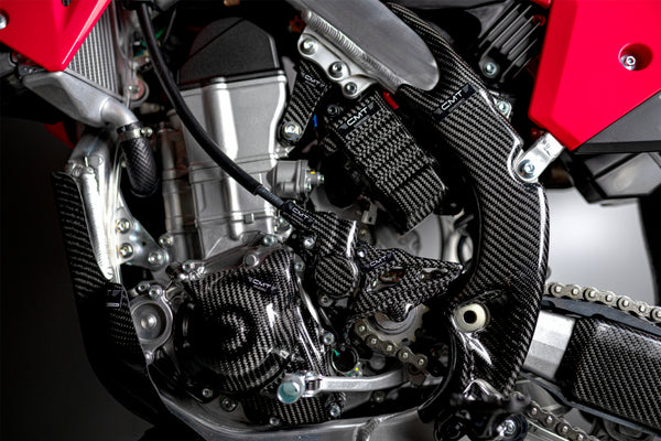 CMT Compositi Carbon Ignition Cover Guard | Honda CRF 450 R / Multi-Model | 000160