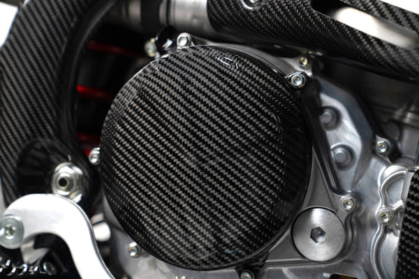 CMT Compositi Carbon Clutch Cover Guard | Honda CRF 450 R / Multi-Model | 000161