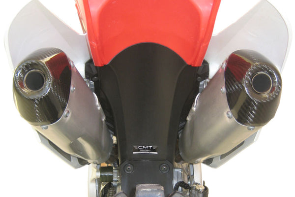 CMT Compositi Carbon Exhaust End Cap Guard | Honda CRF 450 R | 000166