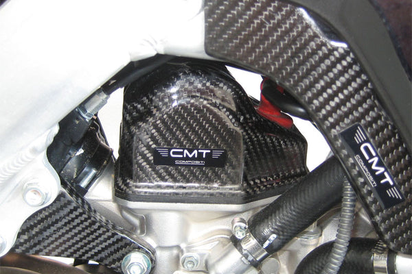 CMT Compositi Carbon Cylinder Head Cover Guard | Honda CRF 450 R / Multi-Model | 000169