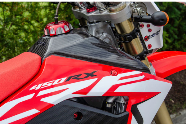 CMT Compositi Carbon Fuel Tank Cover | Honda CRF 450 RX COUNTRY | 000177