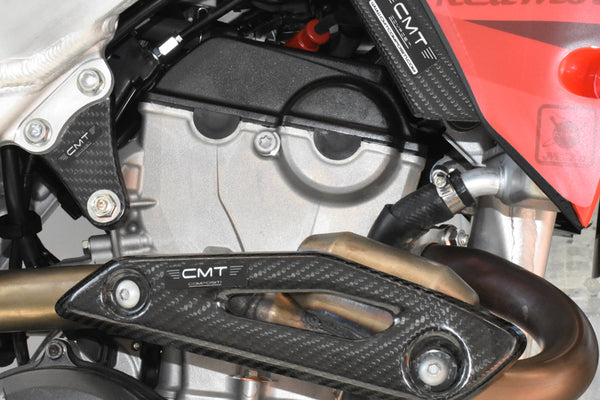 CMT Compositi Carbon Exhaust Heat Guard | Honda CRF 250 R | 000186