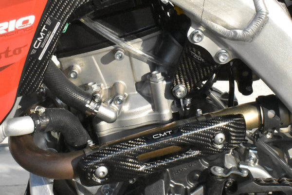 CMT Compositi Carbon Exhaust Heat Guard | Honda CRF 250 R | 000186