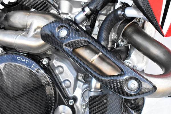 CMT Compositi Carbon Exhaust Heat Guard | Honda CRF 450 R | 000193