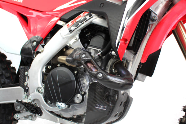 CMT Compositi Carbon Exhaust Heat Guard | Honda CRF 450 R | 000195