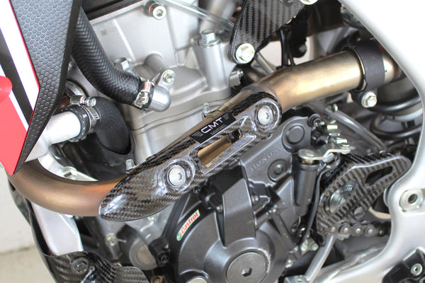CMT Compositi Carbon Exhaust Heat Guard | Honda CRF 250 R | 000196