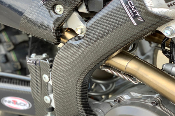 CMT Compositi Carbon Frame Guards | Honda CRF 450 R / Honda CRF 250 R | 000199