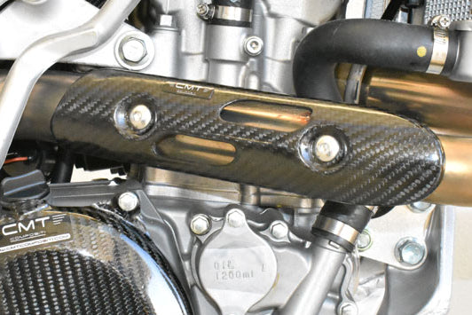 CMT Compositi Carbon Exhaust Heat Guard | Suzuki RMZ 450 | 000210