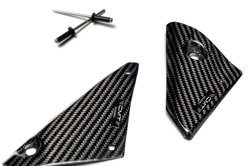CMT Compositi Carbon Rear Side Panel Guards | Suzuki RMZ 450 / Suzuki RMZ 250 | 000223