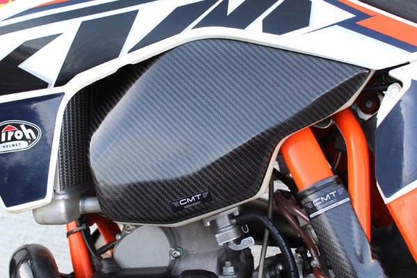 CMT Compositi Carbon Lower Fuel Tank Cover | KTM EXC 250 / KTM EXC 300 | 000310