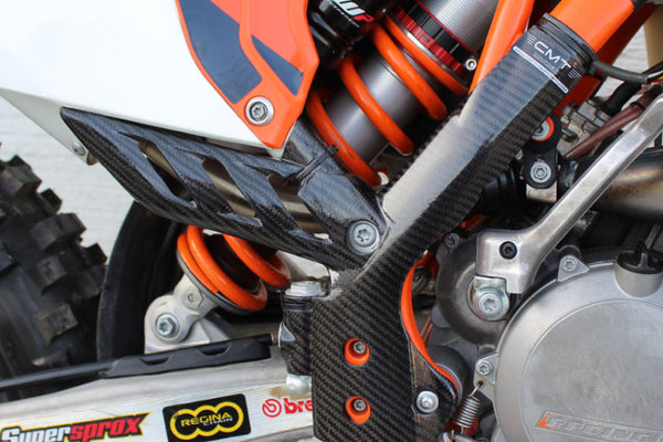 CMT Compositi Carbon Frame Guards | KTM SX 250 / Multi-Model | 000312