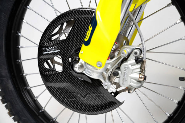 CMT Compositi Carbon Front Brake Disc Guard 270mm | KTM / Husqvarna / Gas Gas | 000321