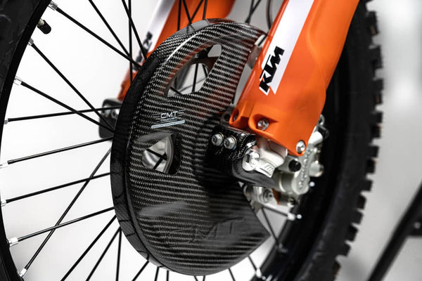CMT Compositi Carbon Front Brake Disc Guard 270mm | KTM / Husqvarna / Gas Gas | 000321