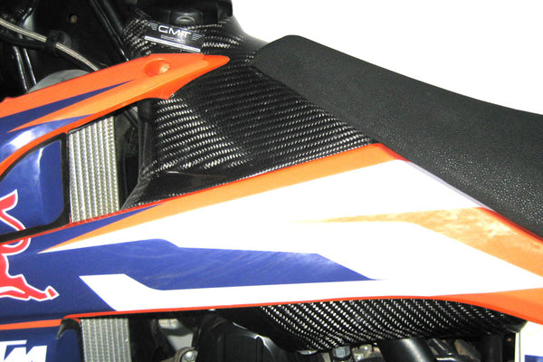 CMT Compositi Carbon Lower Fuel Tank Cover | KTM SX 250 / Multi-Model | 000329
