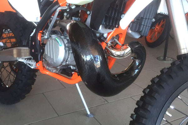 CMT Compositi Carbon Exhaust Heat Guard | KTM / Husqvarna | 000336
