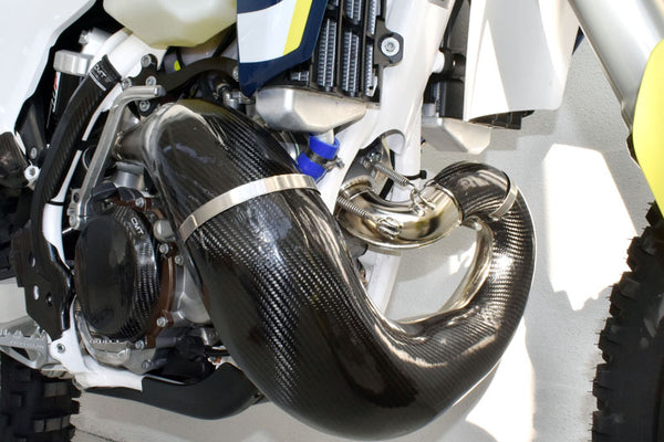 CMT Compositi Carbon Exhaust Heat Guard | KTM / Husqvarna | 000336