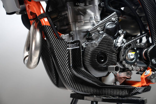 CMT Compositi Carbon Ignition Cover Guard | KTM / Husqvarna / Gas Gas | 000344
