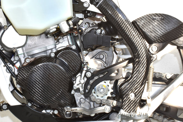CMT Compositi Carbon Ignition Cover Guard | Husqvarna TE 250 / Multi-Model | 000350