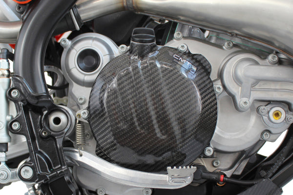 CMT Compositi Carbon Clutch Cover Guard | KTM EXC 300 / Multi-Model | 000352