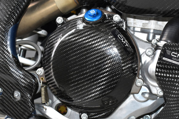 CMT Compositi Carbon Clutch Cover Guard | KTM / Husqvarna | 000366