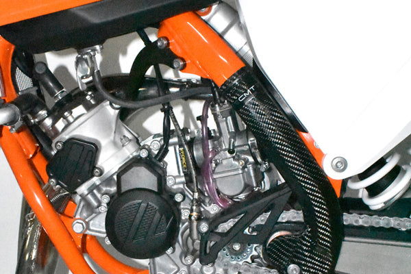 CMT Compositi Carbon Frame Guards | KTM SX 85 / Husqvarna TC 85 | 000368