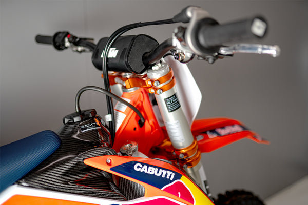 CMT Compositi Carbon Upper Fuel Tank Cover | KTM SX 125 / Multi-Model | 000373