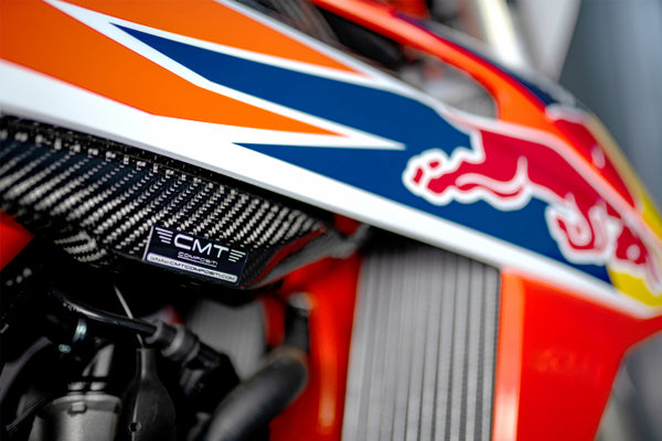 CMT Compositi Carbon Lower Fuel Tank Cover | KTM SXF 250 / Multi-Model | 000374