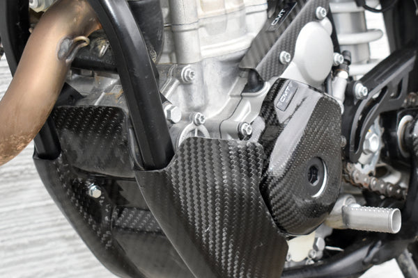 CMT Compositi Carbon Skid Plate | KTM / Husqvarna / Gas Gas | 000378