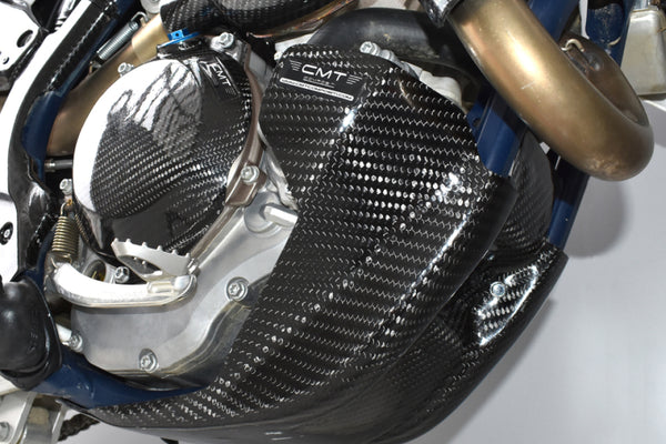 CMT Compositi Carbon Skid Plate | KTM / Husqvarna / Gas Gas | 000378