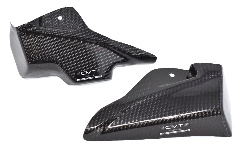 CMT Compositi Carbon Lower Fuel Tank Cover | Husqvarna TC 125 / Multi-Model | 000383
