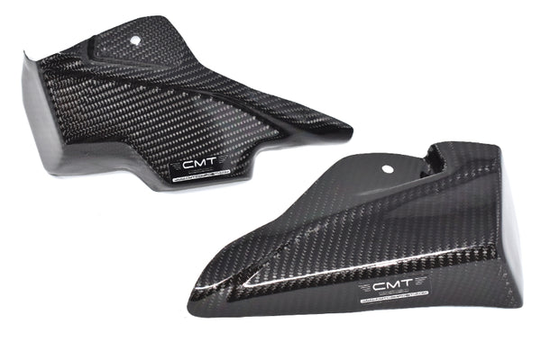 CMT Compositi Carbon Lower Fuel Tank Cover | Husqvarna TC 125 / Multi-Model | 000383