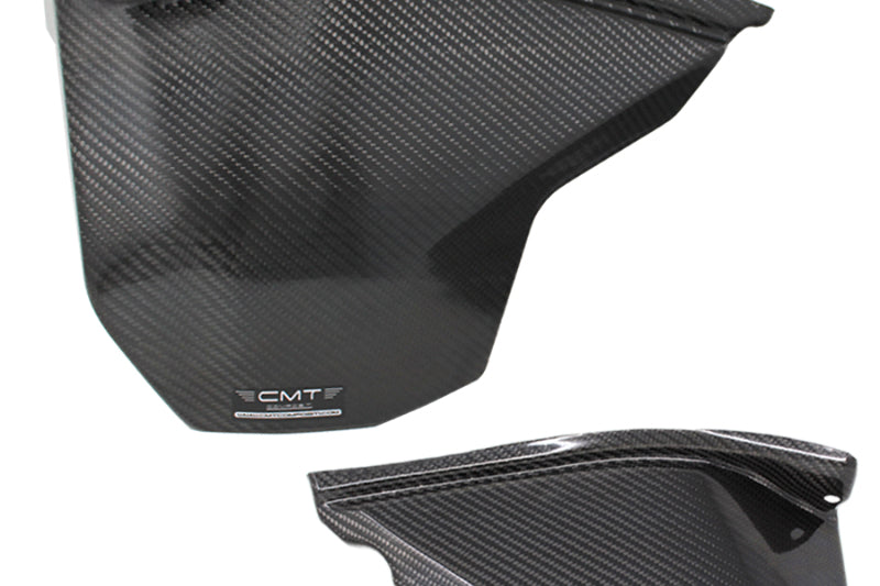 CMT Compositi Carbon Lower Fuel Tank Cover | KTM EXC-f 450 (EU - EUROPE MODEL) / KTM EXC-f 500 (EU - EUROPE MODEL) | 000385