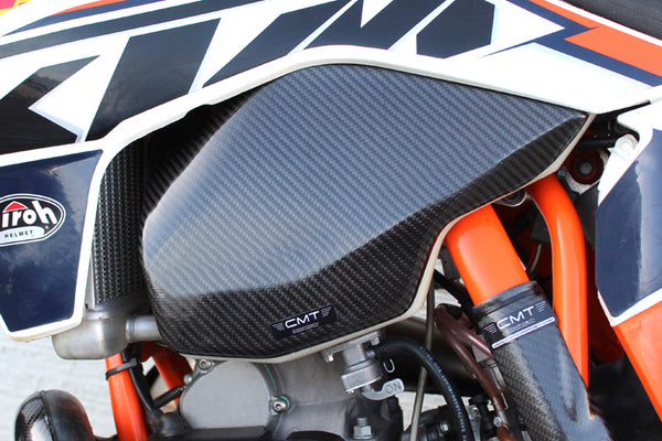 CMT Compositi Carbon Lower Fuel Tank Cover | KTM EXC-f 450 (EU - EUROPE MODEL) / KTM EXC-f 500 (EU - EUROPE MODEL) | 000385