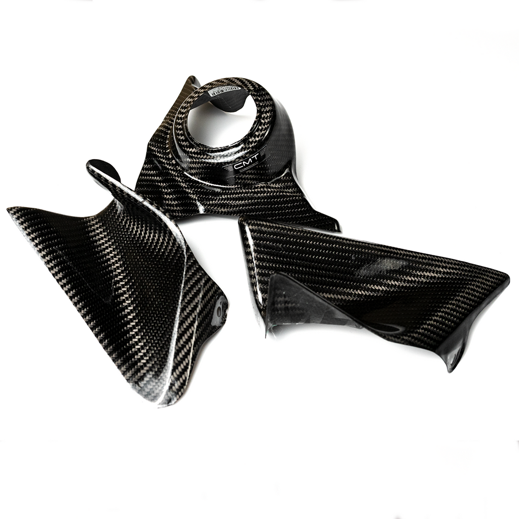 CMT Compositi Carbon Upper Fuel Tank Cover | Husqvarna TE 150 i / Multi-Model | 000386