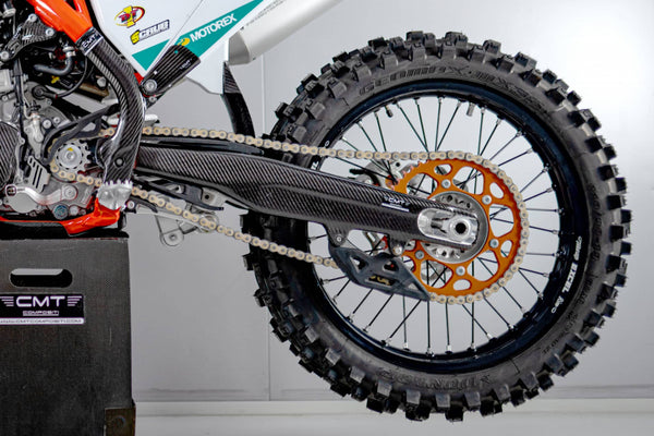CMT Compositi Carbon Swingarm Guards | KTM EXC 250 / Multi-Model | 000398