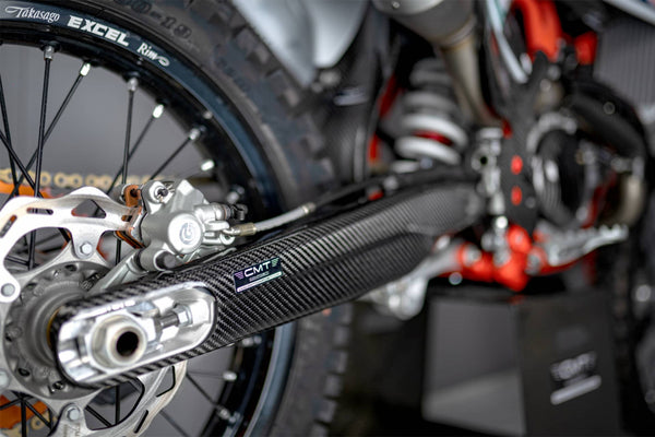 CMT Compositi Carbon Swingarm Guards | KTM EXC 250 / Multi-Model | 000398