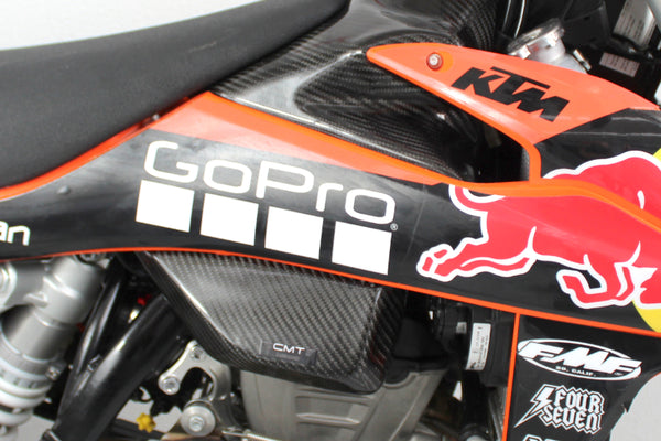 CMT Compositi Carbon Lower Fuel Tank Cover | KTM EXC-f 250 (EU - EUROPE MODEL) / Multi-Model | 000399