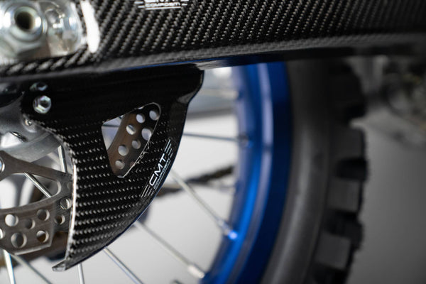 CMT Compositi Carbon Rear Brake Disc Guard | Yamaha / Fantic | 000409