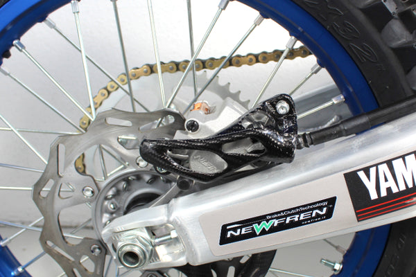 CMT Compositi Carbon Rear Brake Caliper Guard | Yamaha / Fantic | 000410