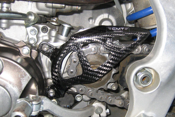 CMT Compositi Carbon Front Sprocket Guard | Yamaha YZF 250 / Yamaha YZF 450 | 000412