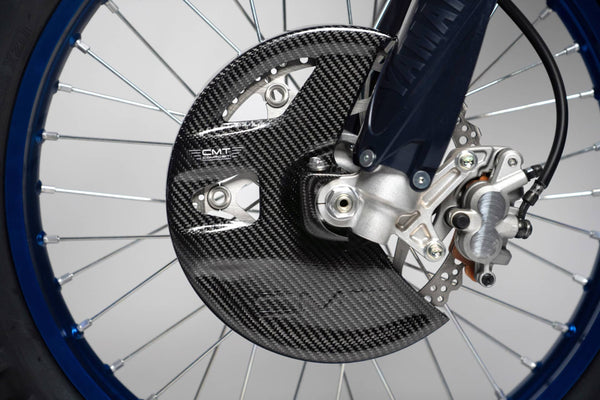 CMT Compositi Carbon Front Brake Disc Guard 270mm | Yamaha / Fantic | 000413