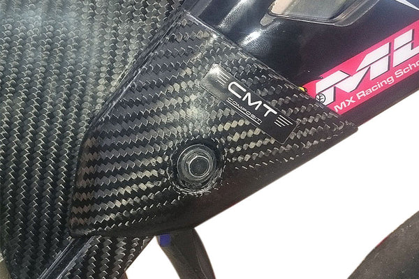 CMT Compositi Carbon Rear Side Panel Guards | Yamaha YZF 450 / Multi-Model | 000438