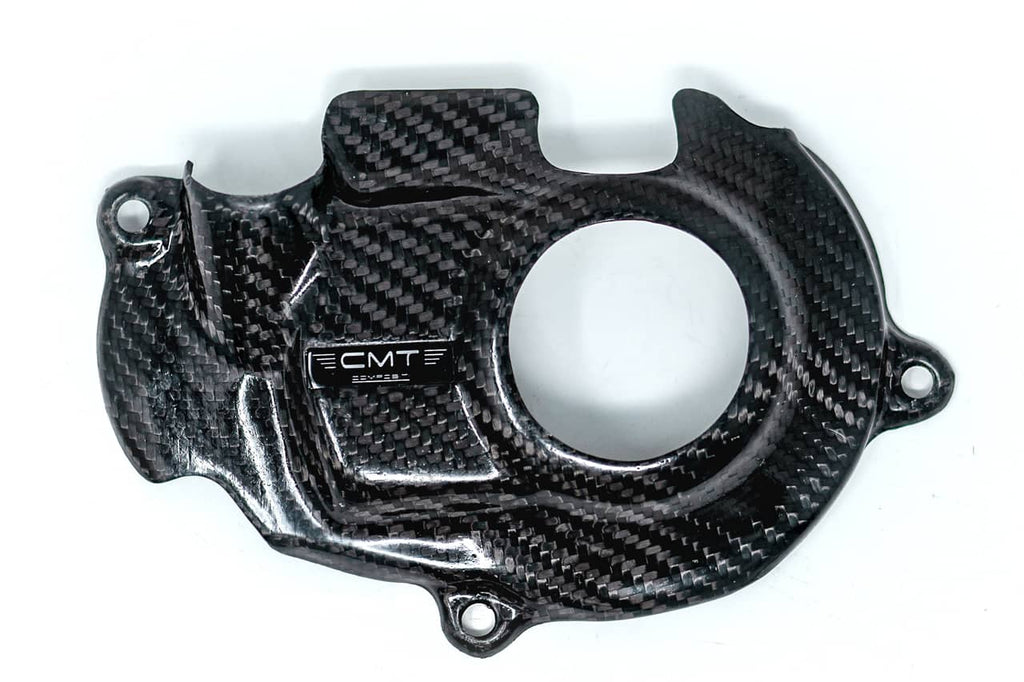 CMT Compositi Carbon Ignition Cover Guard | Yamaha / Fantic | 000453