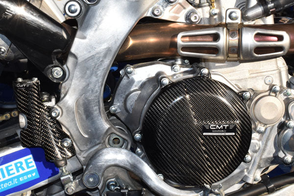 CMT Compositi Carbon Clutch Cover Guard | Yamaha / Fantic | 000454