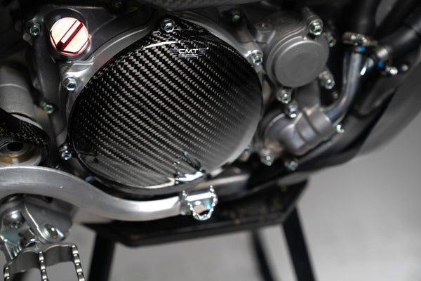 CMT Compositi Carbon Clutch Cover Guard | Yamaha / Fantic | 000464