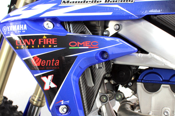 CMT Compositi Carbon Radiator Brace Kit | Yamaha / Fantic | 000469