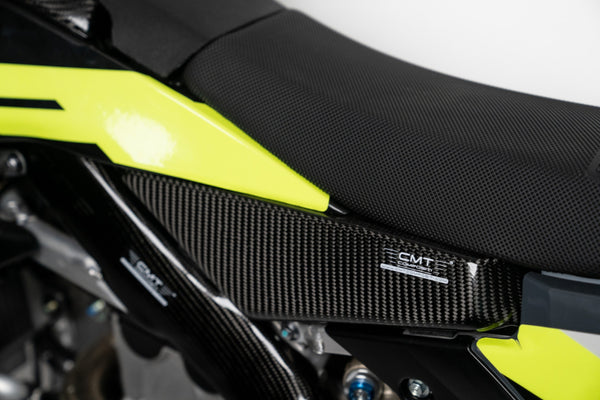 CMT Compositi Carbon Fuel Tank Cover | Yamaha / Fantic | 000470