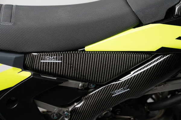 CMT Compositi Carbon Fuel Tank Cover | Yamaha / Fantic | 000470