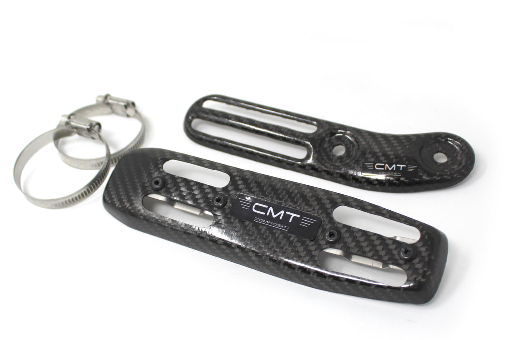 CMT Compositi Carbon Exhaust Heat Guard | Yamaha / Fantic | 000472